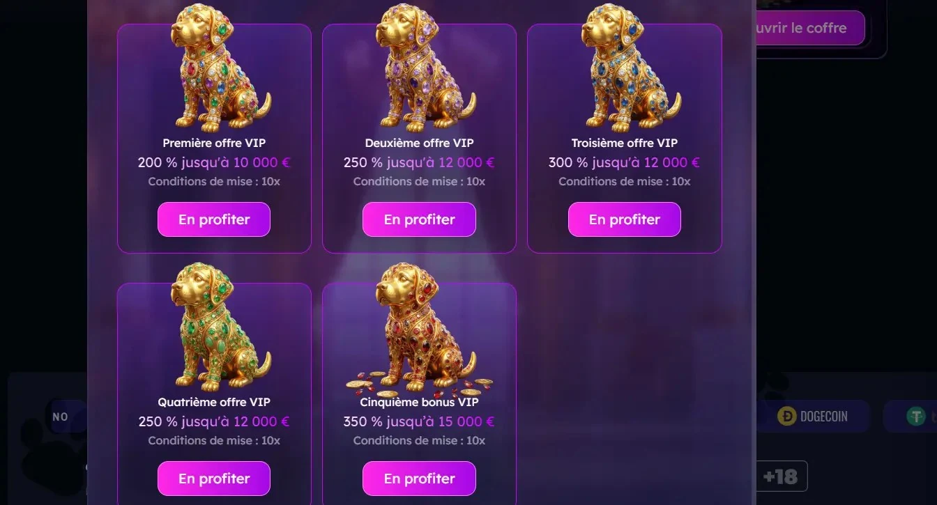 Packs VIP de RoyalDogs